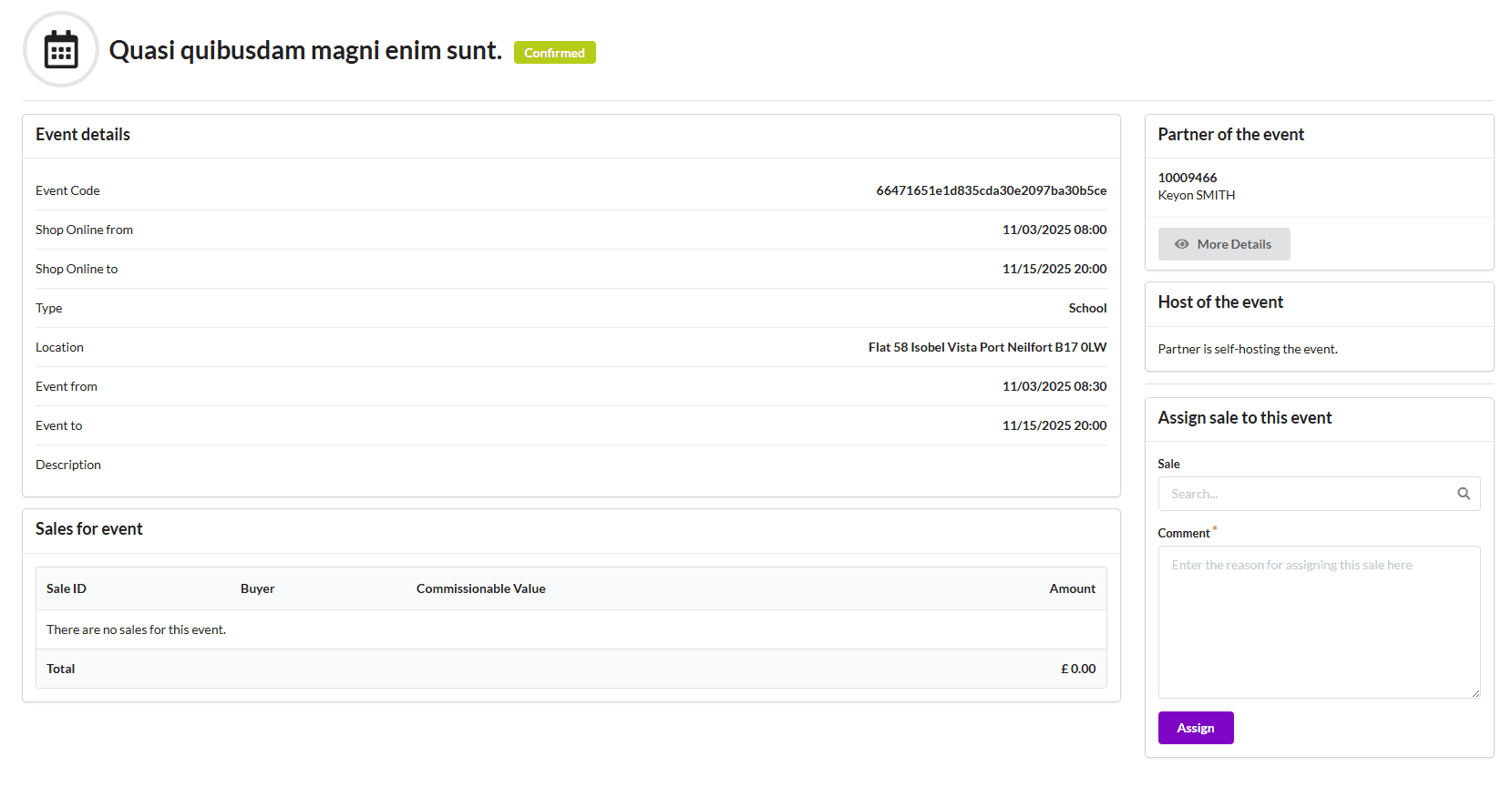 Ambassador and Event Management